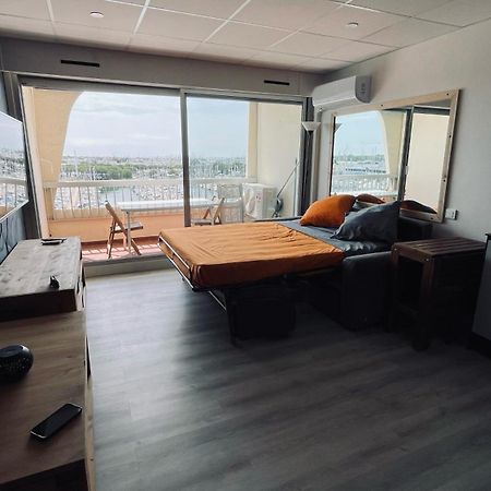 Studio, Vue Imprenable Marina Le Grau-du-Roi Bagian luar foto